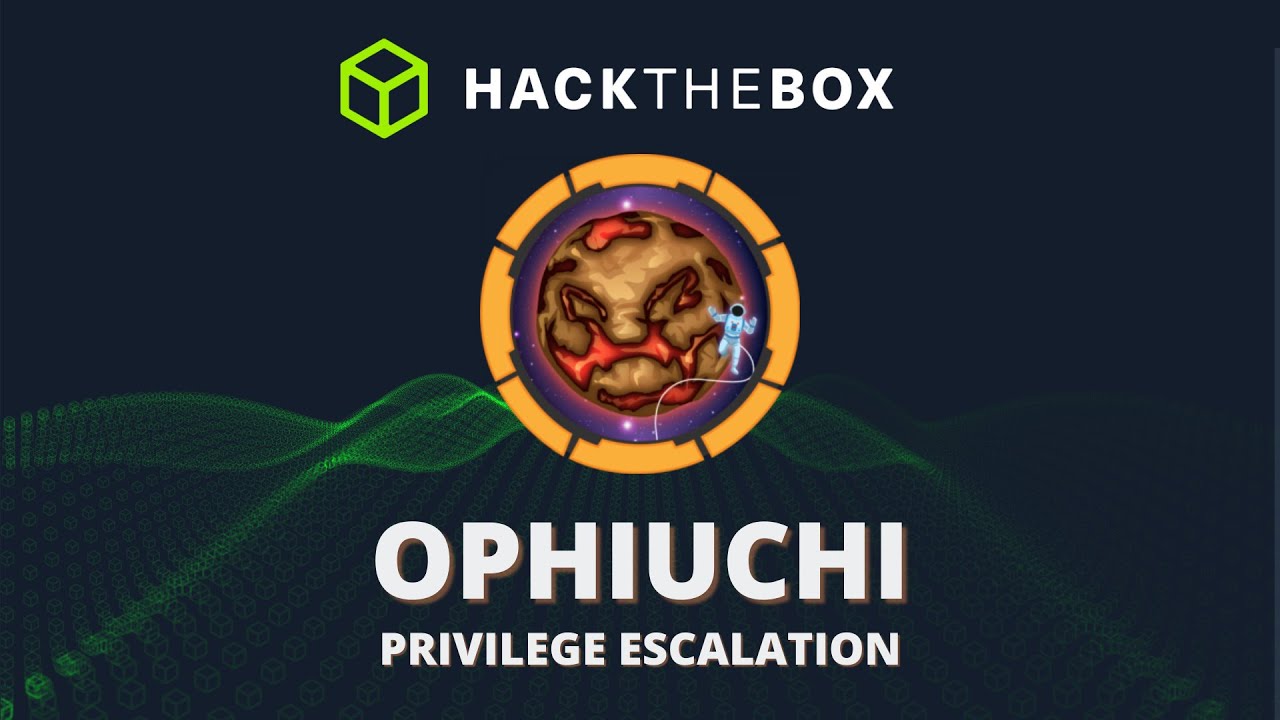 HackTheBox - OPHIUCHI (Privilege Escalation) | Walkthrough [ITA]