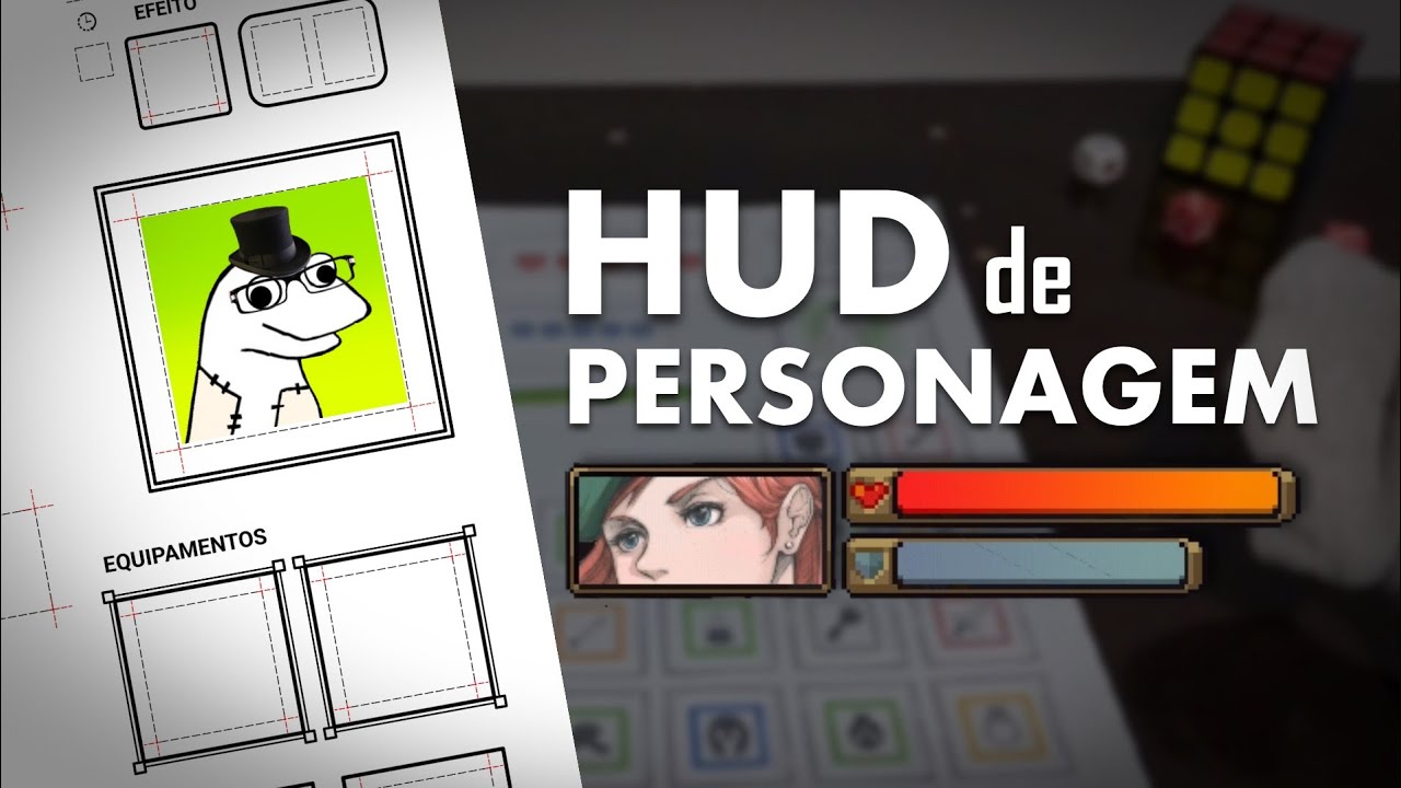 Um HUD de Personagem para RPG de Mesa!