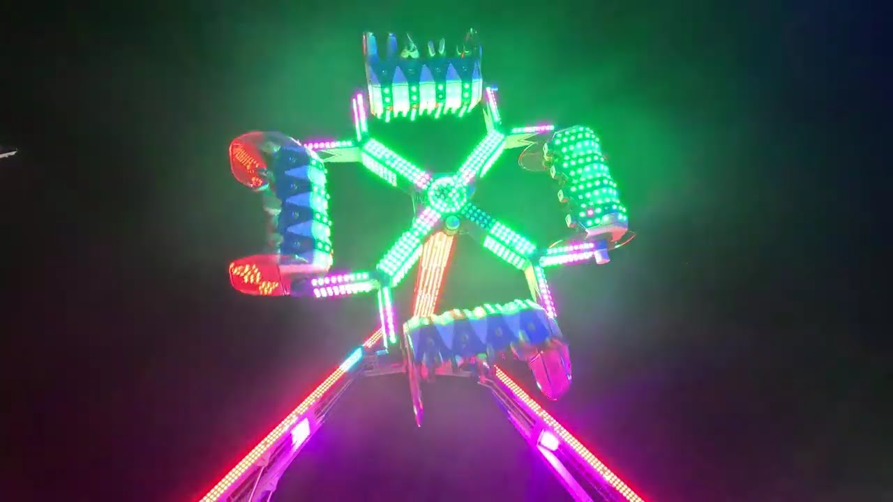 Karuzela King of Kings (Lunapark Euro-Bis) Off ride 1 - Skierniewice - Wrzesień 2025