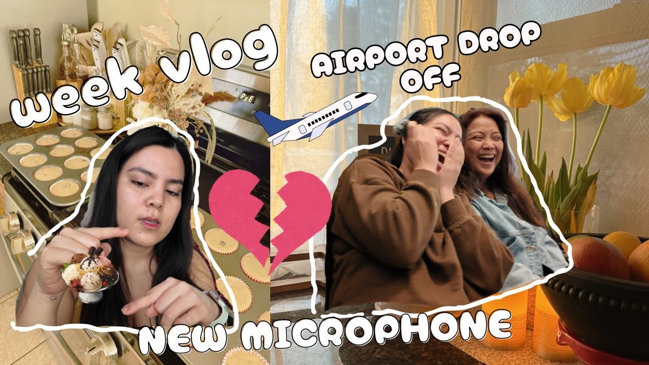 Productive WEEK VLOG | Eats | Airport Drop Off | Random Ganap 