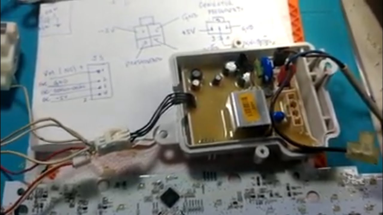 BWH12 teste na bancada. Placa blindada.