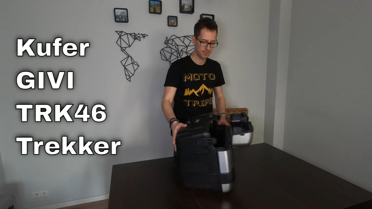 Prezentacja kufer Givi TRK 46 Trekker - wszystko co musisz wiedzieć przed zakupem