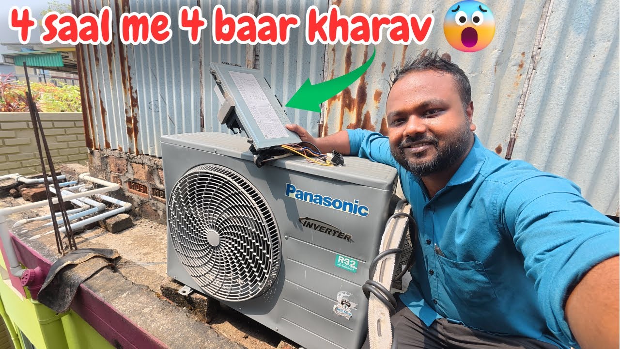Panasonic ac H11 Error Code Problem Solved || mrdeep