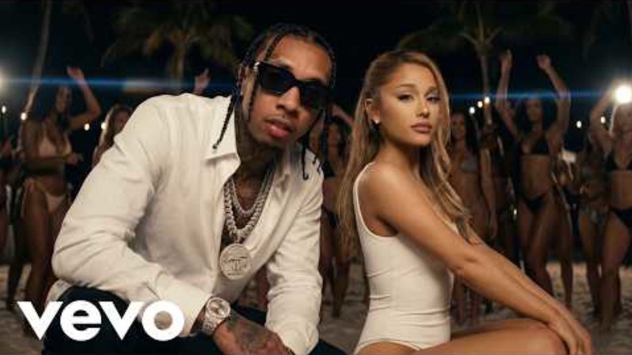 Tyga, Ariana Grande - MIDNIGHT VELVET WAVES (ft. Chris Brown, Doja Cat) | (Official Lyrics Video)