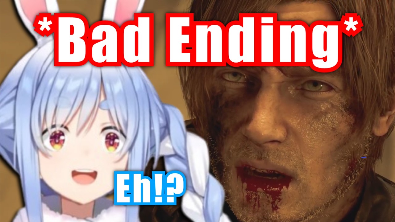 Pekora React To Resident Evil Requiem's Bad Ending【Hololive】