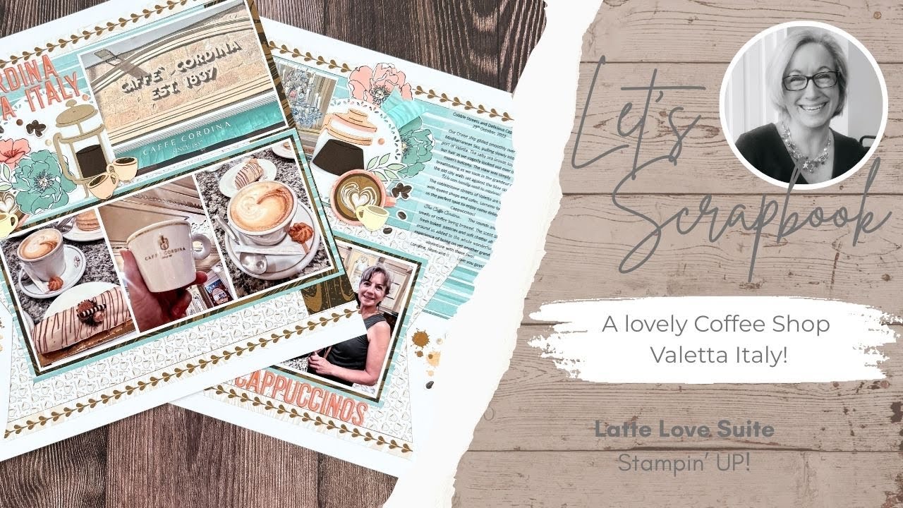 Stampin' UP! Scrapbook Video, Latte Love