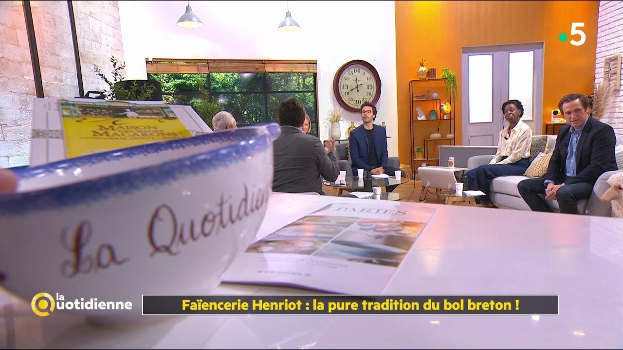 Faïencerie Henriot : la pure tradition du bol breton ! - La Quotidienne