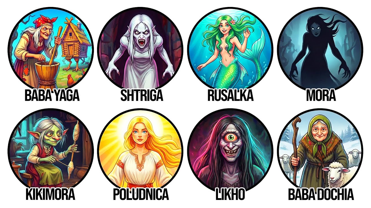 Every LEGENDARY WITCH from Eastern European Folklore Explained in 16 Minutes