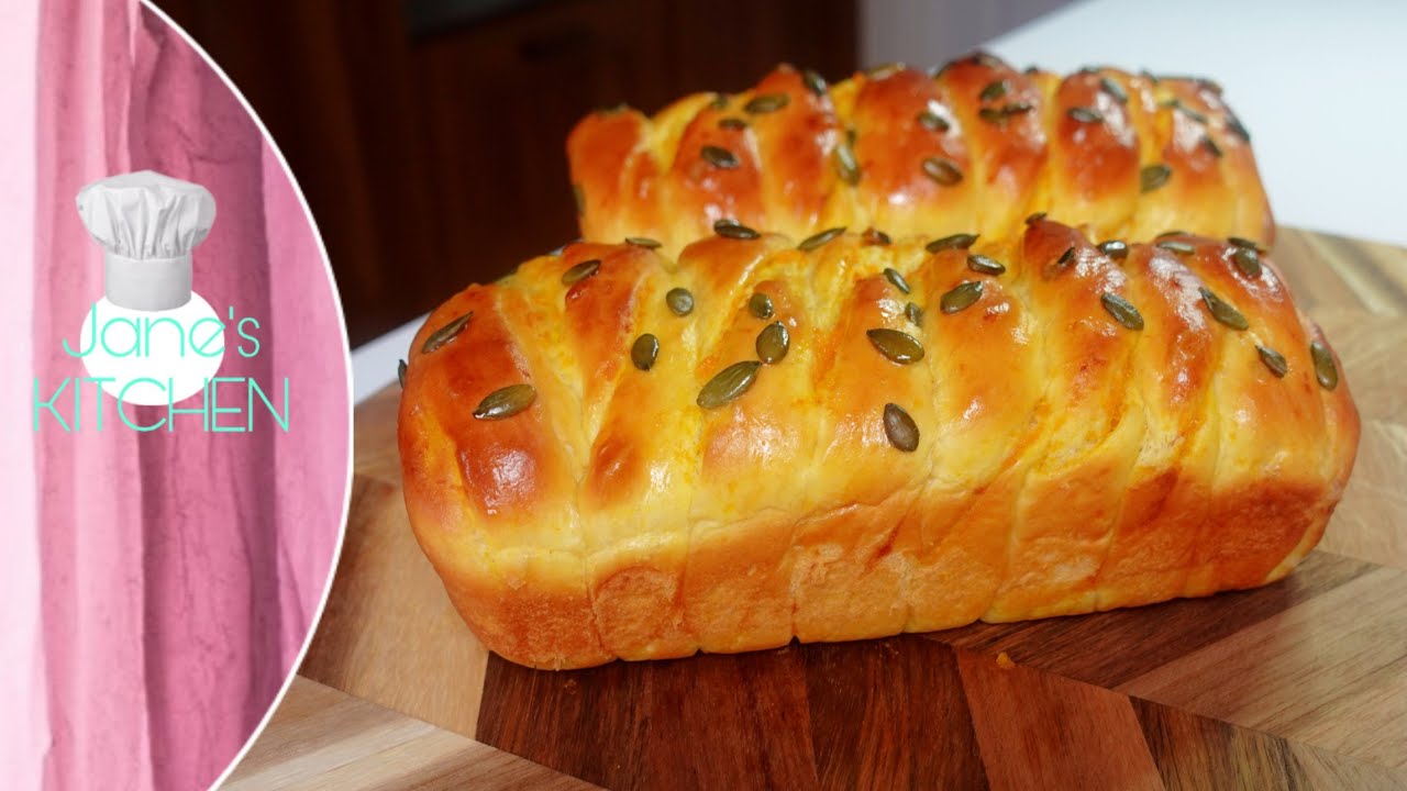 SOFT AND FLUFFY BUTTERNUT SQUASH LOAF BREAD | JANE'S KITCHEN