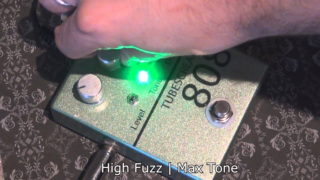 Tonepad Tubescreamer TS808 Clone - Sound Demo