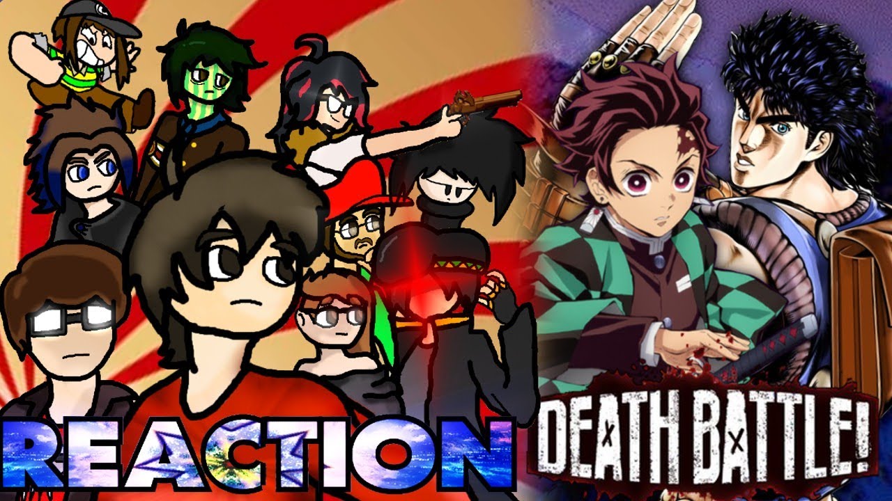 Tanjiro vs Jonathan Joestar DEATH BATTLE Reaction with friends.