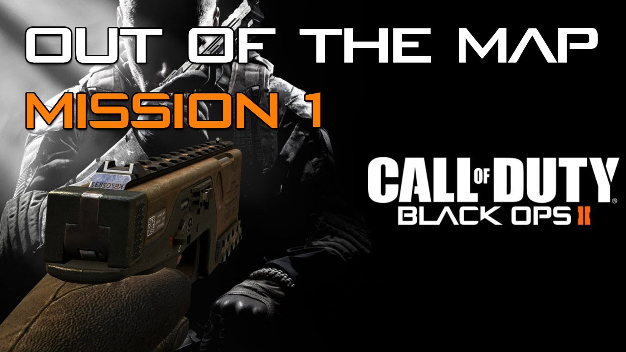 BO2:Out of Map Glitch Black Ops 2 Campaign (Mission 1)