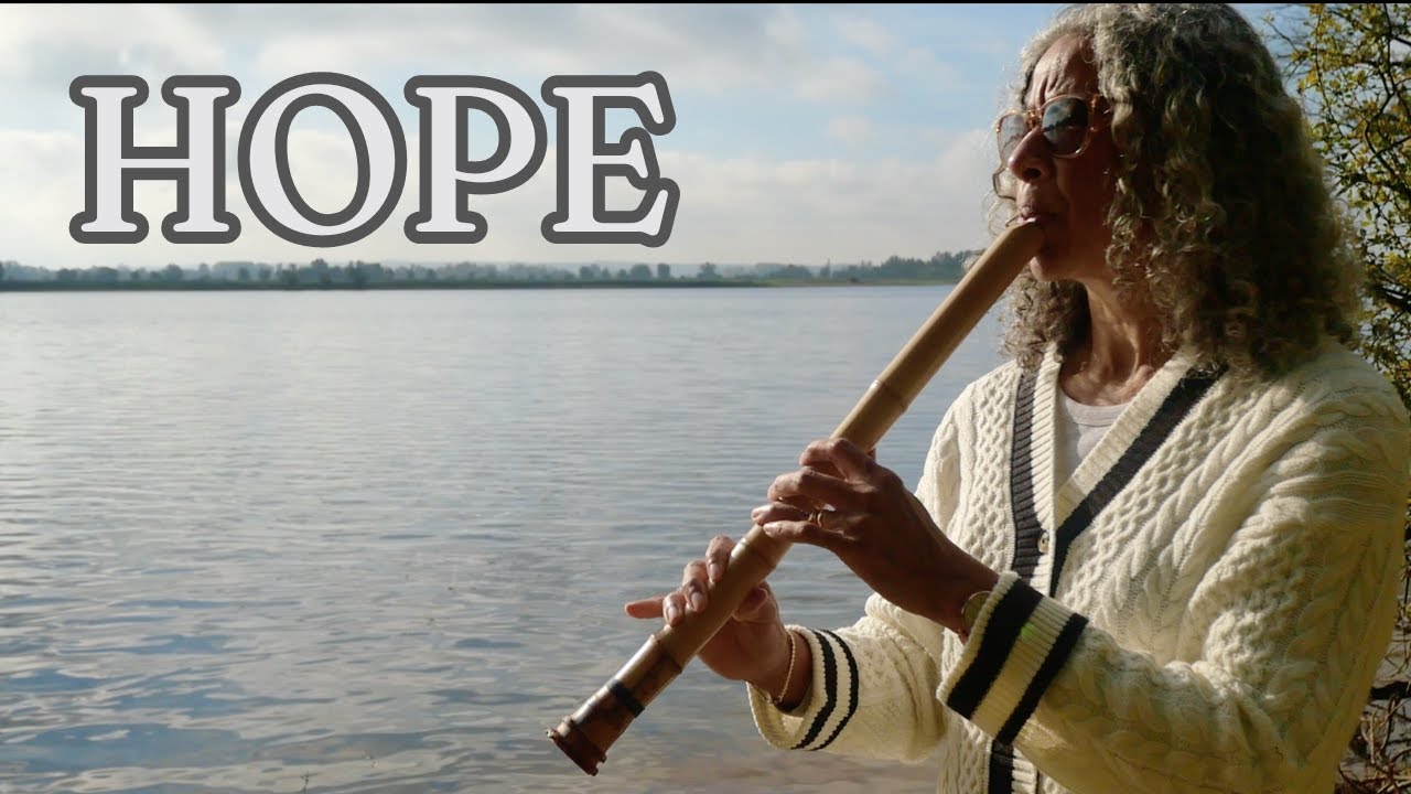 HOPE  | Flute Meditation by the lake | Shakuhachi   尺八 For Peace