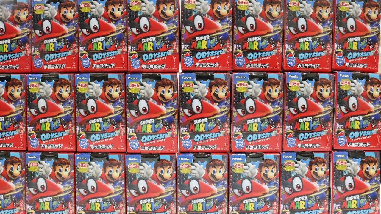 チョコエッグ スーパーマリオオデッセイ×大量 シークレット ｹﾞｯﾄ!  Super Mario Odyssey Surprise Eggs