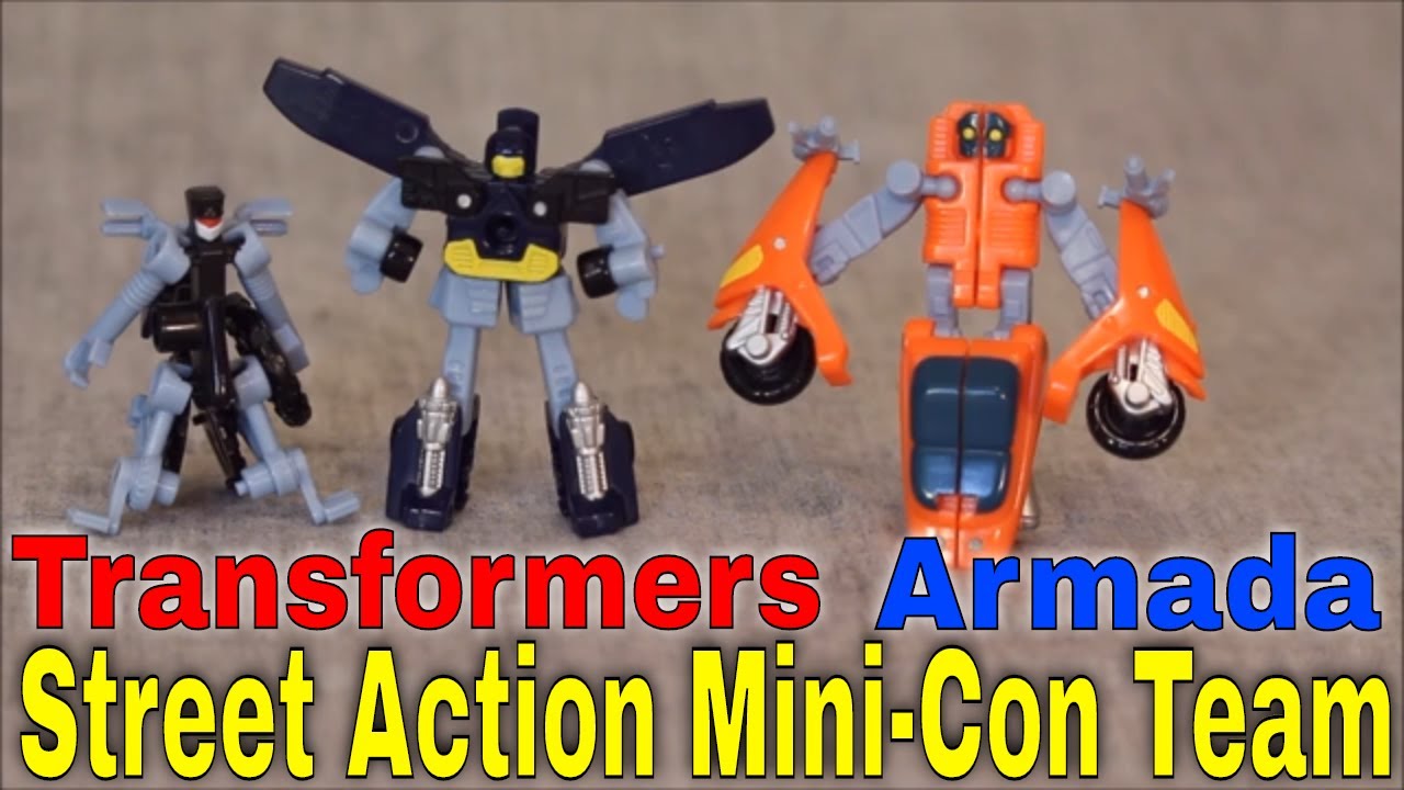 Transformers Armada Mini-Con Street Action Team - GotBot True Review NUMBER 736
