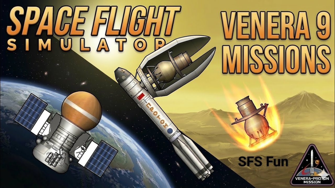 Venera 9 Mission in spaceflight simulator 