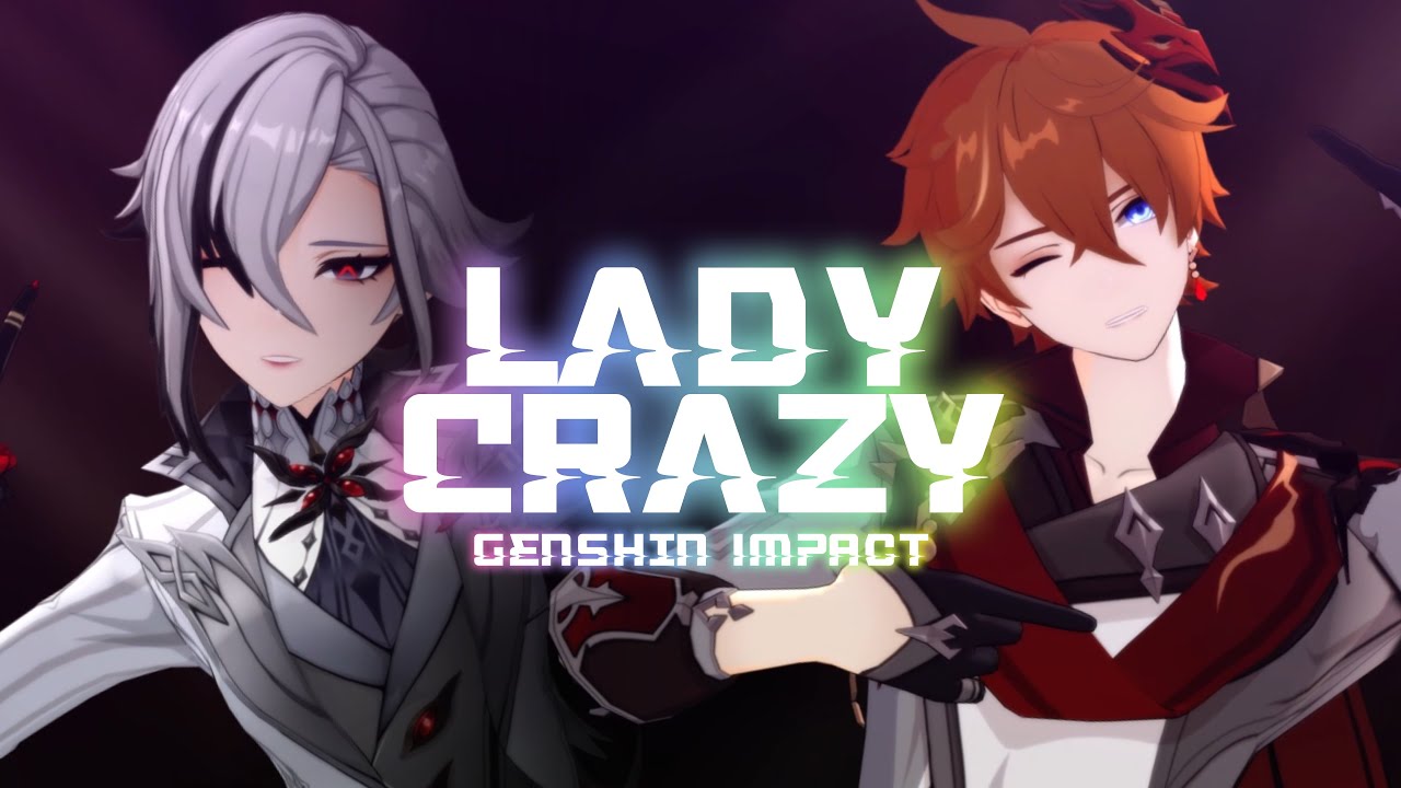 【原神MMD】LADYCRAZY アルレッキーノ＆タルタリヤ