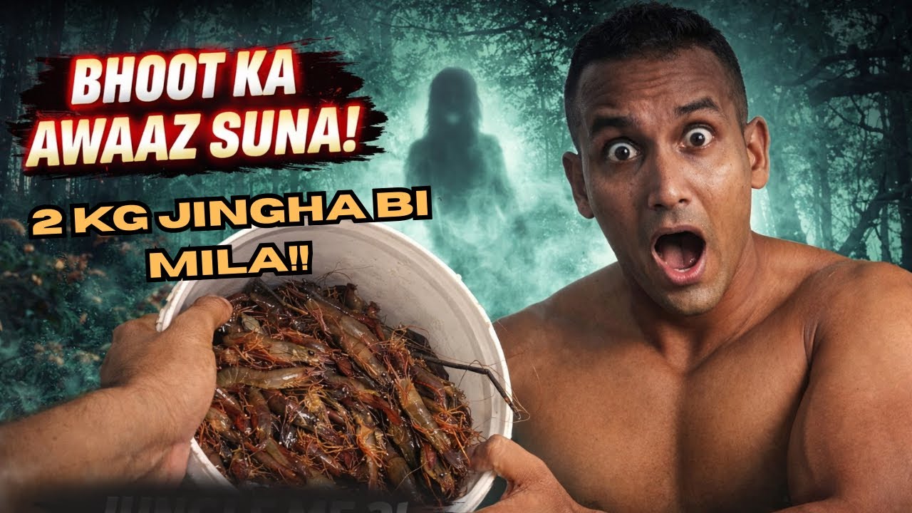 Raat Ke Jungle Me Mila 2KG JINGHA 😱 | Unexpected Catch #the island vlogs 