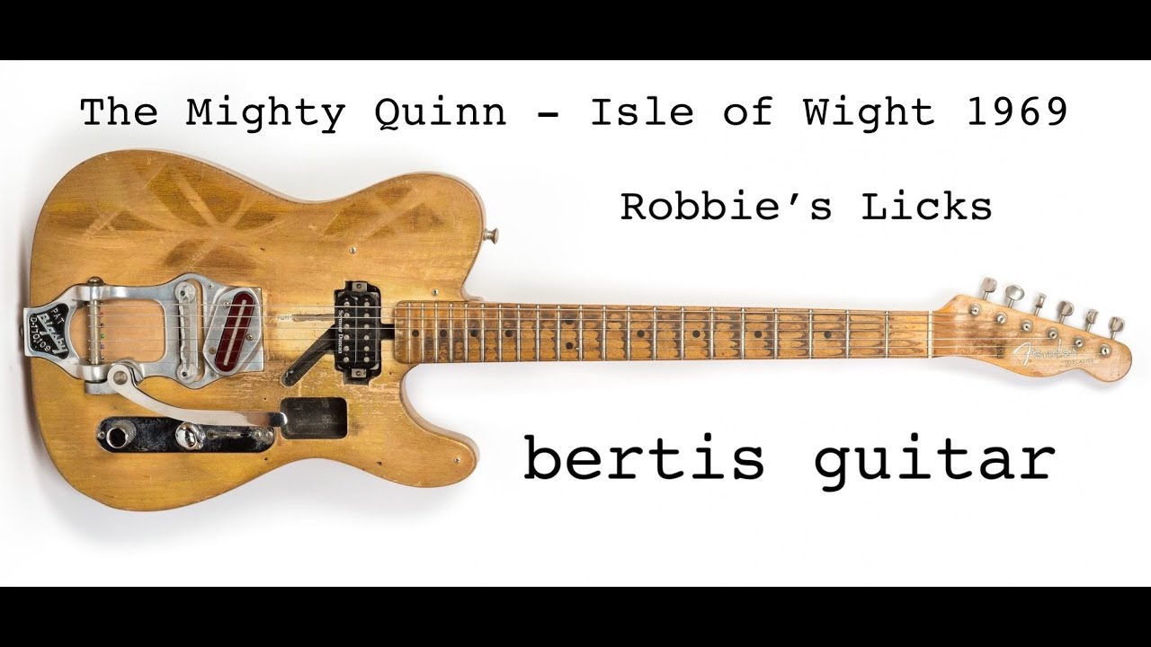 How to Play The Mighty Quinn by Bob Dylan & The Band - Robbie's Licks