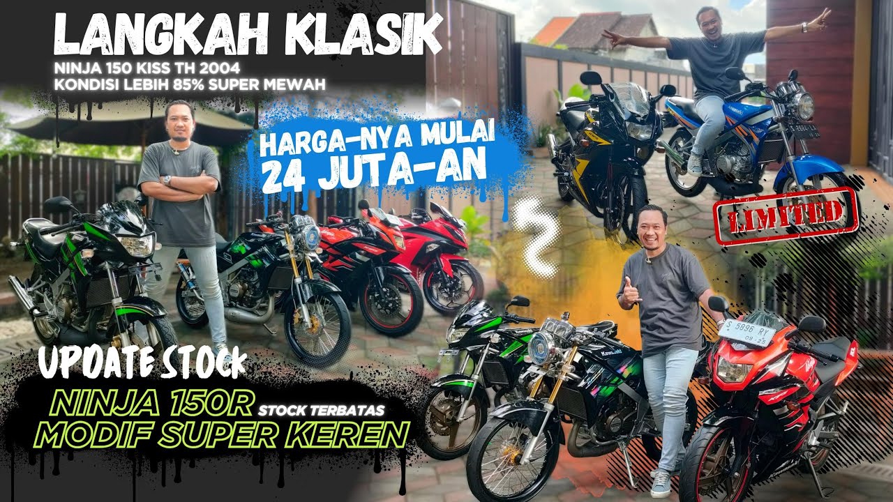 Update Harga,.‼️Kawasaki Ninja 2 Struke Start From 24,9k FMS GRESIK #ninja2struke