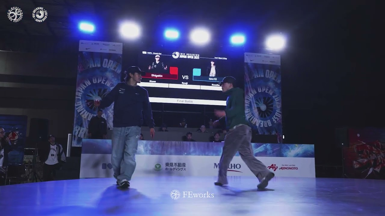【FINAL】Shigekix vs HIRO10 │ JDSF BREAKING JAPAN OPEN 2025 OPEN BBOY  │ FEworks