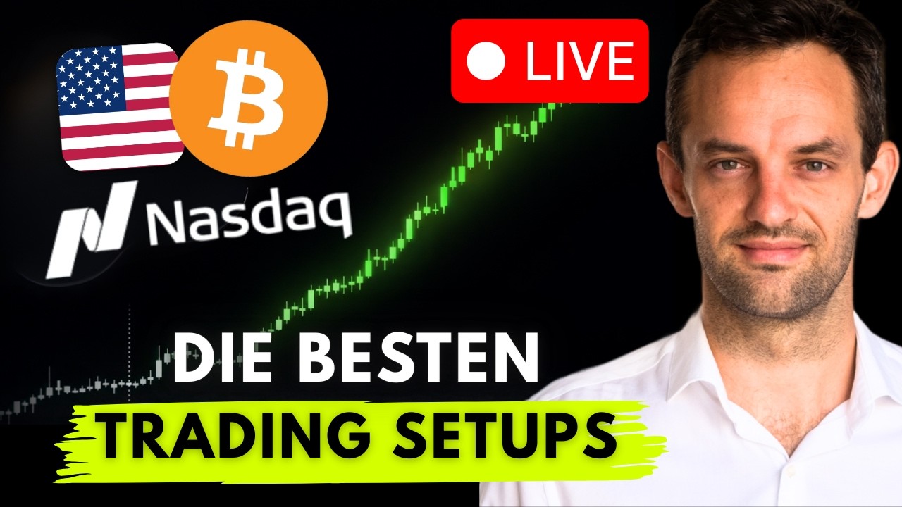Live Trading im NASDAQ: So findest du die besten Trading Setups