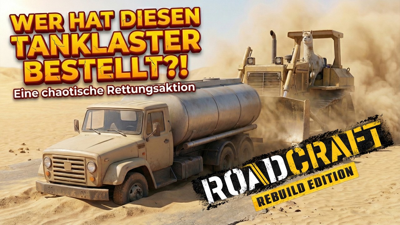 Wer hat DIESEN Tanklaster bestellt?! Eine chaotische Rettungsaktion | RoadCraft #161 @Vecci_Zockt