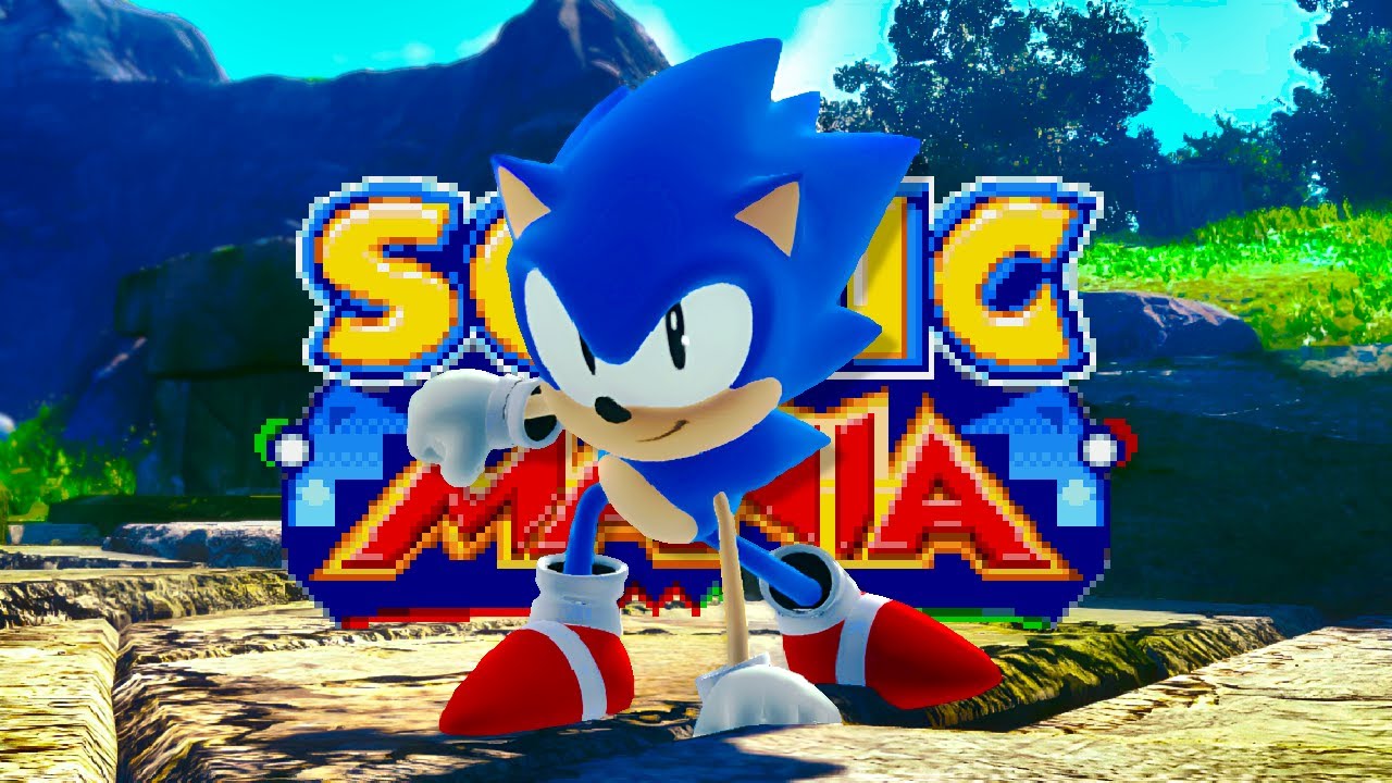 Sonic Frontiers: Mania Sonic