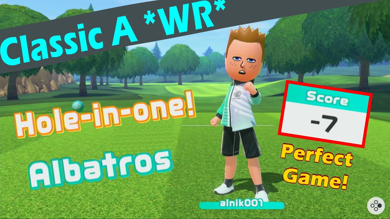 Switch Sports Golf (3 Holes) | Classic A [-7] *WR* best possible score