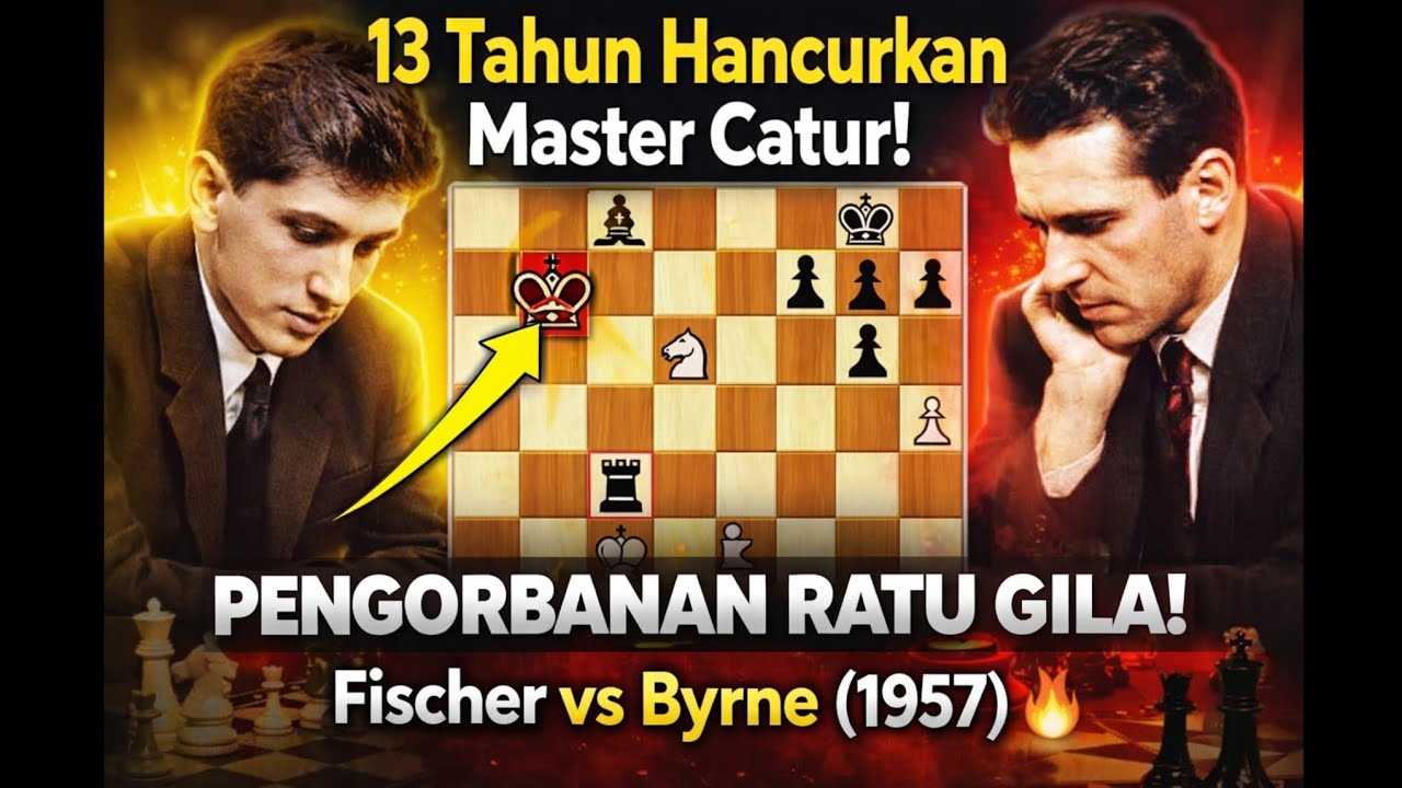 Remaja 13 Tahun Ini Mengguncang Dunia Catur.(@ChessbaseIndonesia)