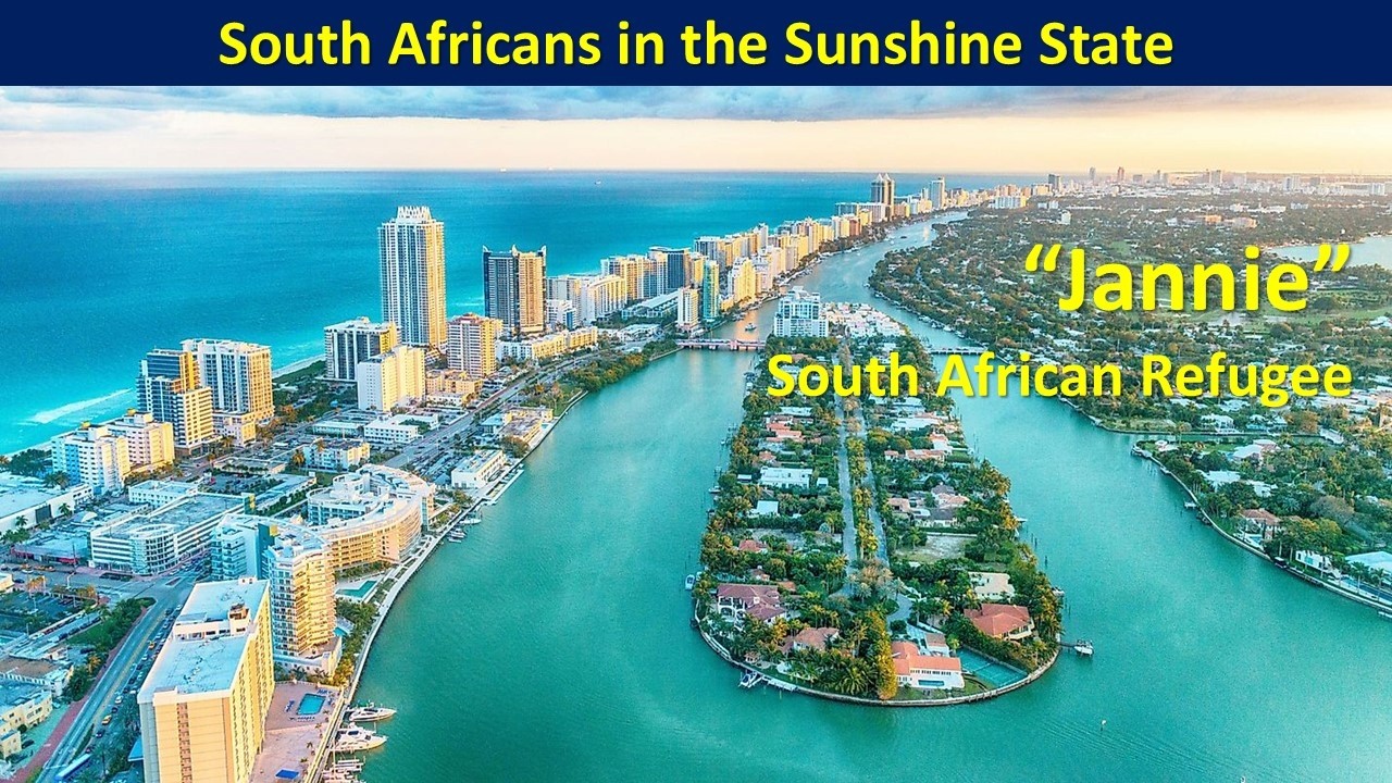 South Africans in the Sunshine State | Refugee Interview with 