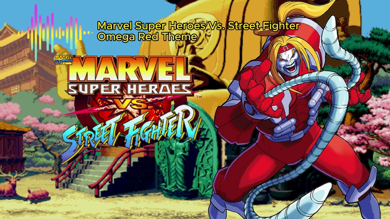 Marvel Super Heroes Vs Street Fighter OST Soundtrack - Omega Red Theme
