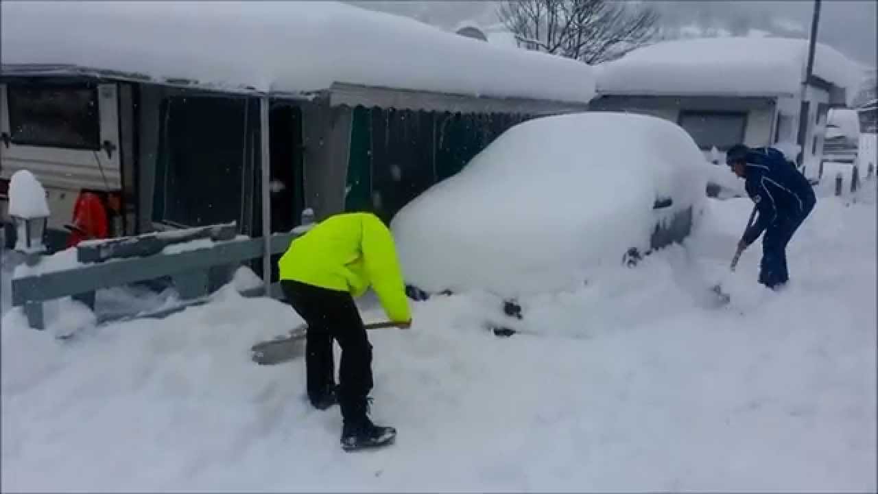 Update Campingwelt Brixen im Thale 50 cm neuschnee 31 dec 2014 HD