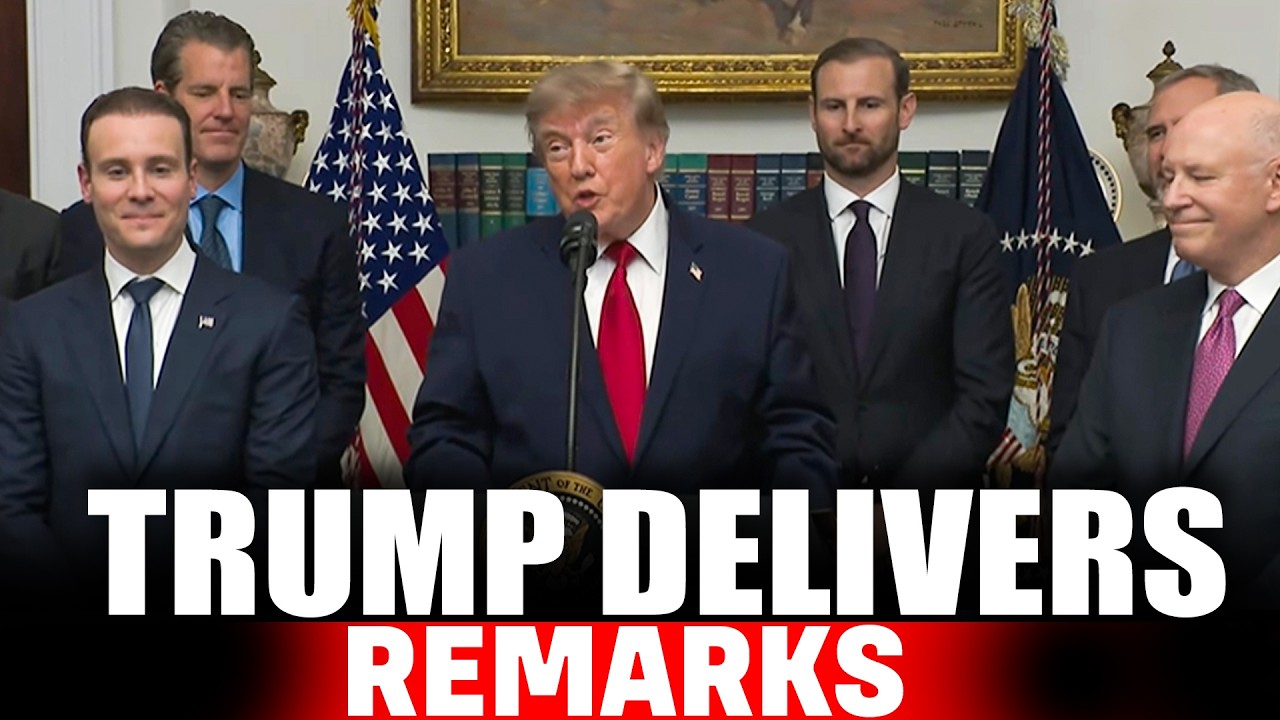 Trump meets key tech executives and Delivers remark at White House  | Iran | Hormuz | North Korea