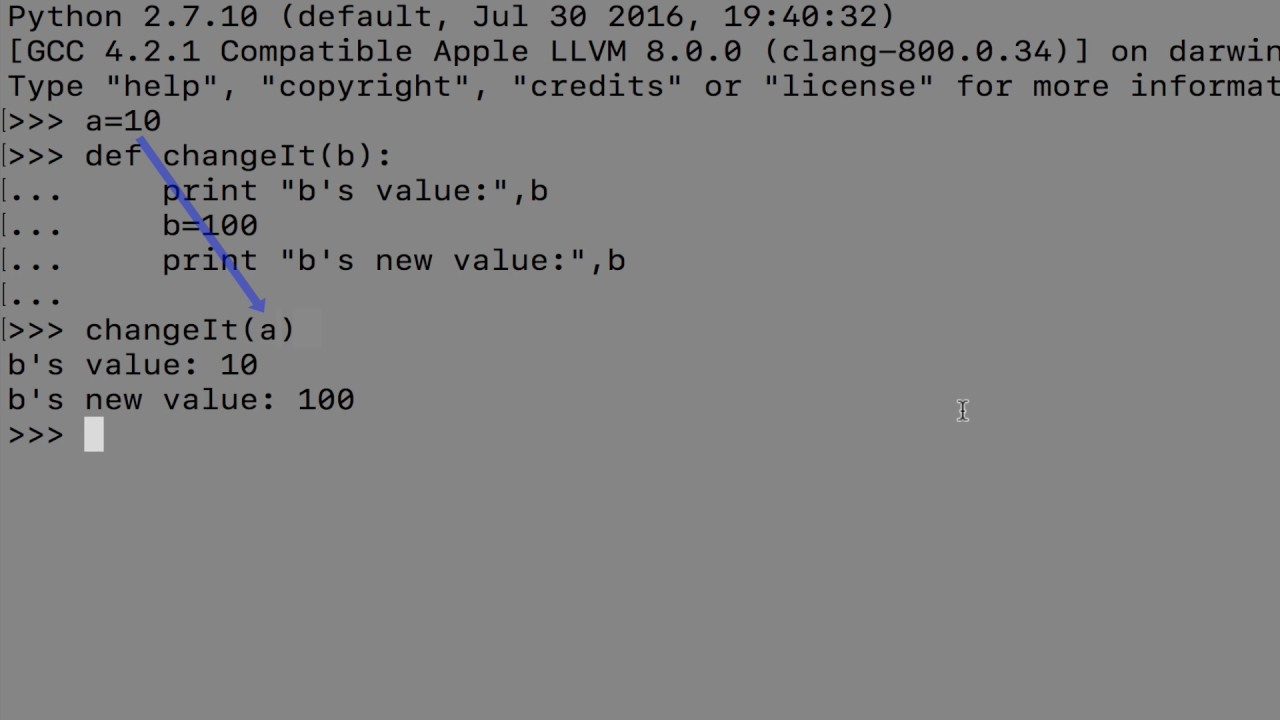 Python 24: Passing by Value and by Reference