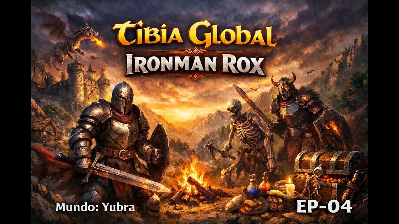 Tibia Global IronMan Rox ep4