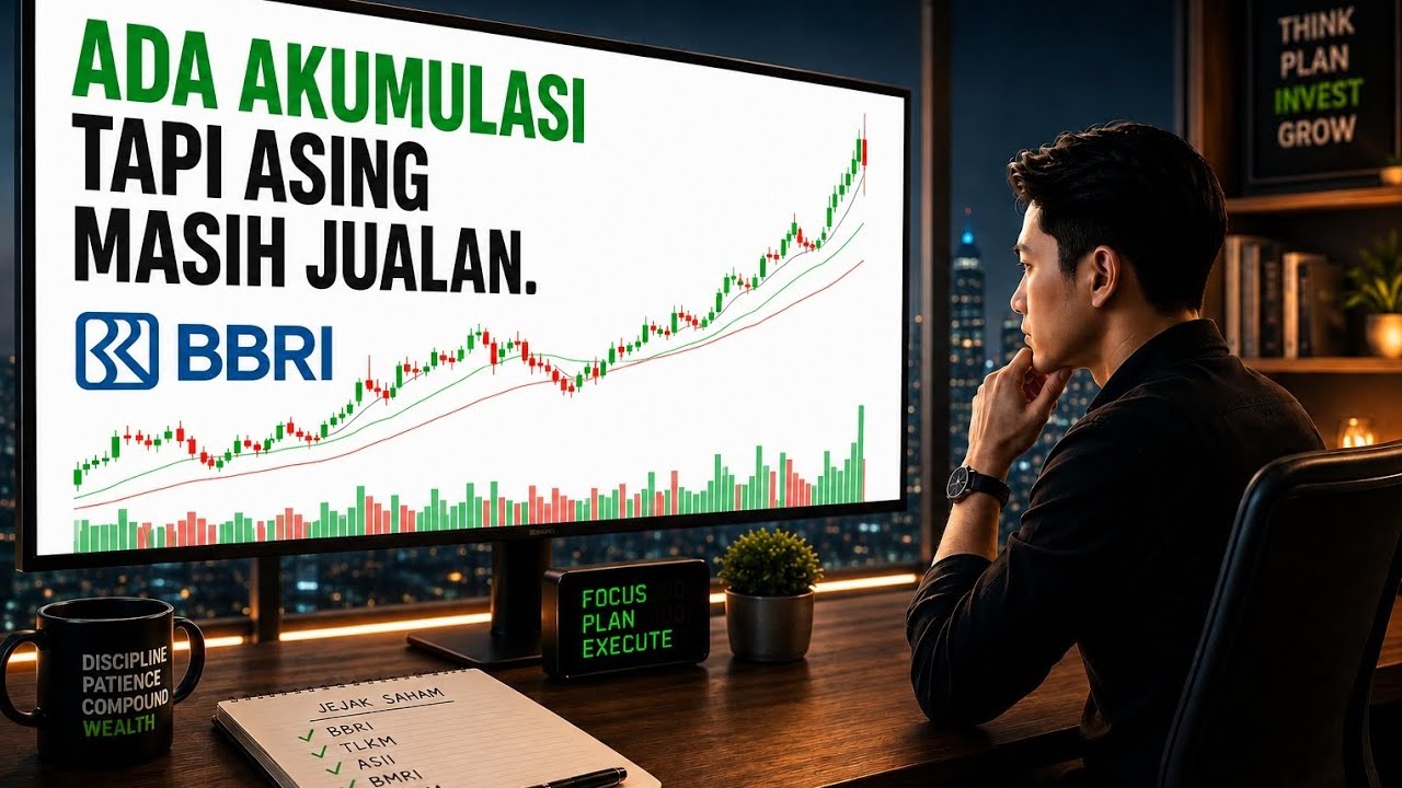 🏦BBRI🏦 Siap Rebound? Ada Akumulasi Besar di Tengah Tekanan Asing @jejaksaham 