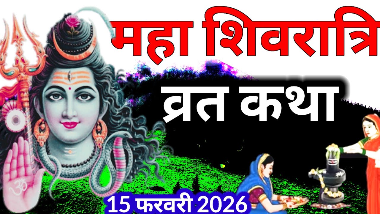 महाशिवरात्रि व्रत कथा || शिव पूजा की महिमा कथा | shivratri vrat katha  || महाशिवरात्रि की कथा