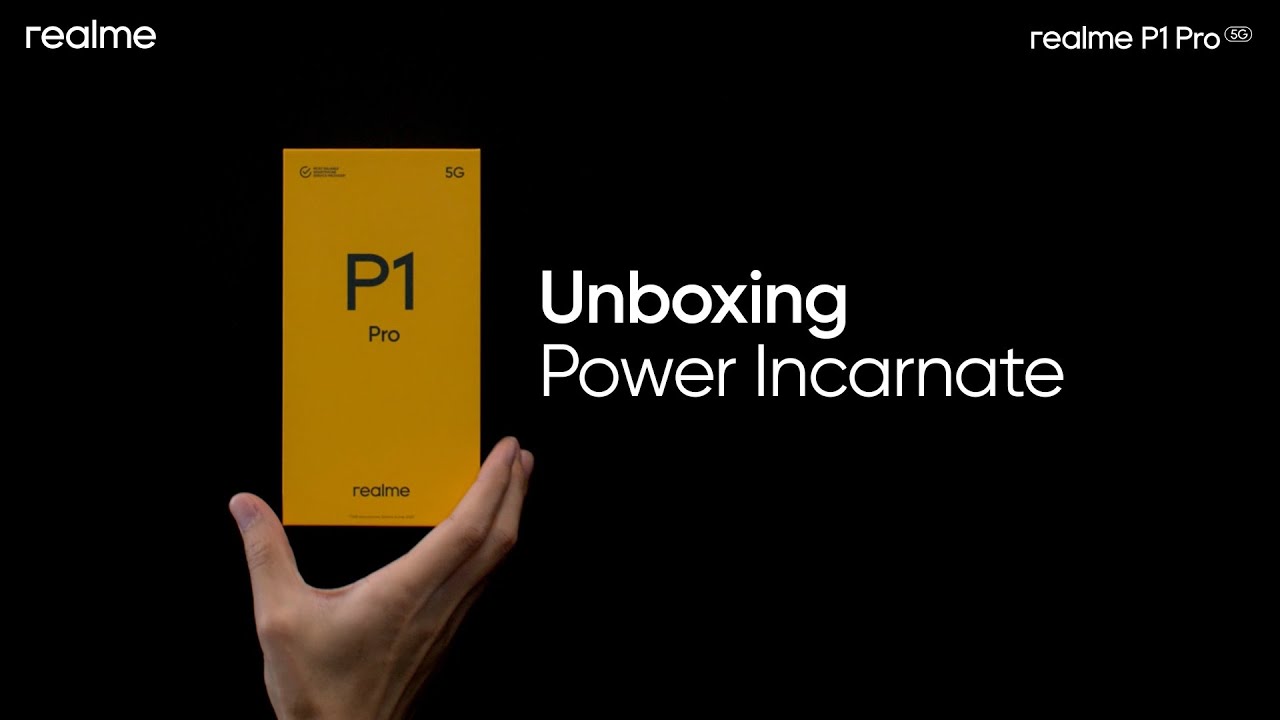 Unboxing realme P1 Pro 5G