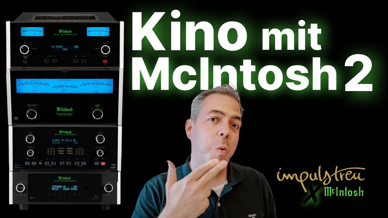 Kino mit McIntosh - MC 257, MX 170, C 2700, MHT 300