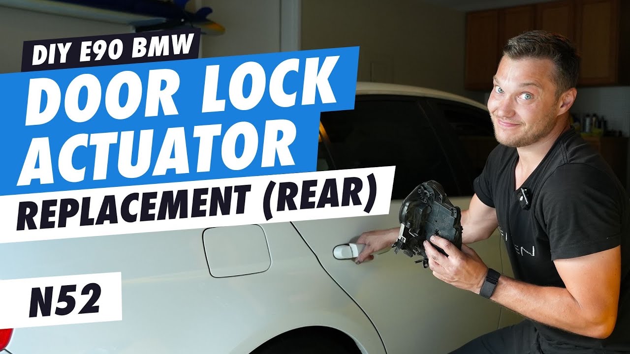 DIY E90 BMW Door Lock Actuator Replacement (Rear)