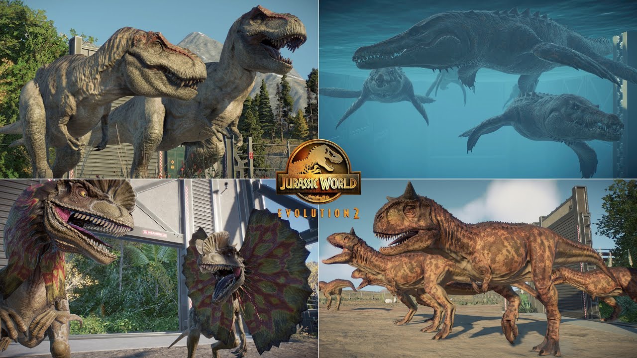 All Dinosaurs Max Egg Release in Jurassic World Evolution 2🦖🐣
