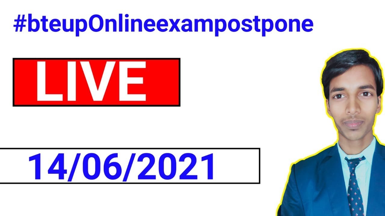 LIVE//bteup online Exam postpone //@study power point //bteup latest news