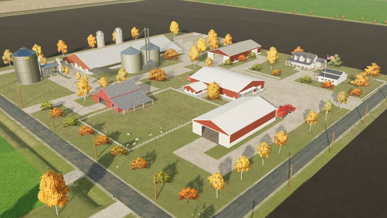 Michigan Farms Map | Farm Build