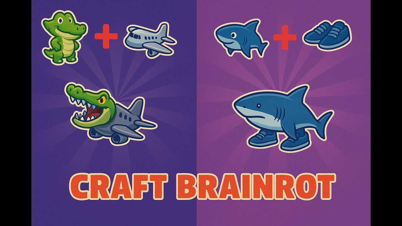 MISTURANDO OBJETOS E ANIMAIS PARA CRIAR BRAINROTS | Craft Brainrot