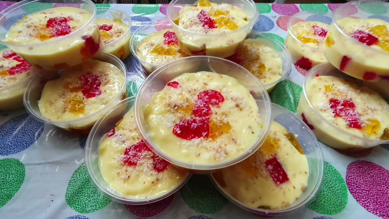 Custard Recipe | Dessert Cups | How to make mini dessert cups | recipe of 2023