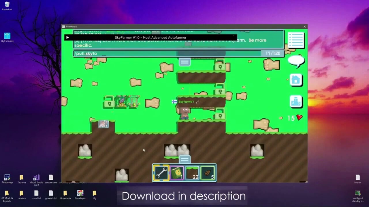 Growtopia AutoFarm   PC   Growtopia Auto Farmer   Multibot