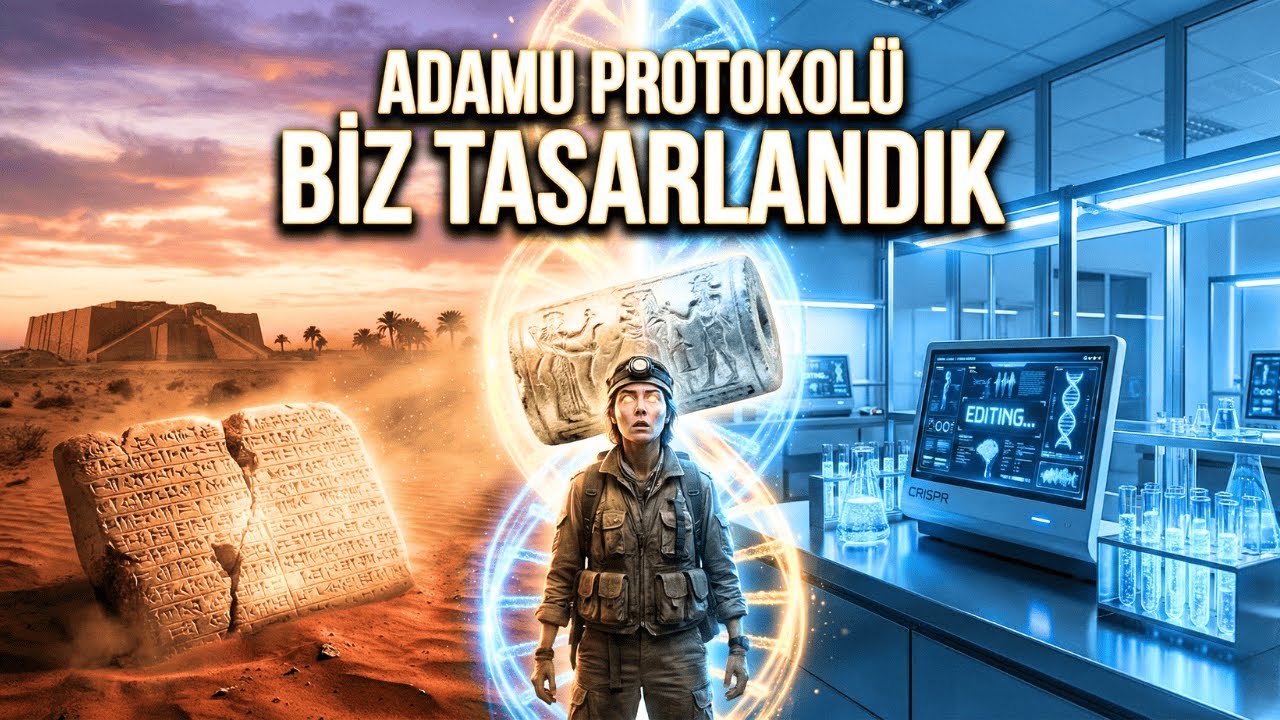 Sümer Tabletleri Deşifre Oldu: Anunnaki’nin ‘Adamu’ Genetik Protokolü!