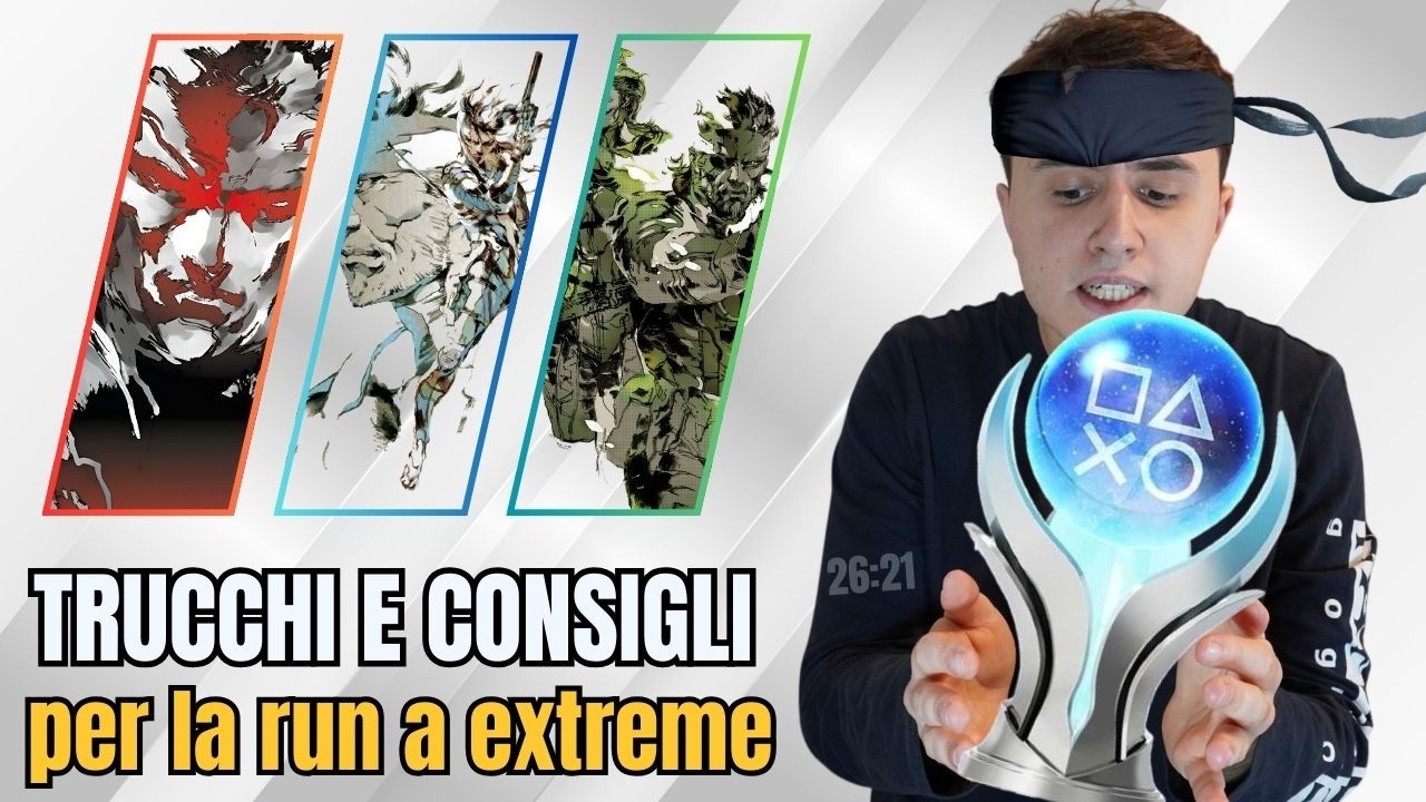 PLATINARE I PRIMI 3 METAL GEAR SOLID!! (La mia esperienza)