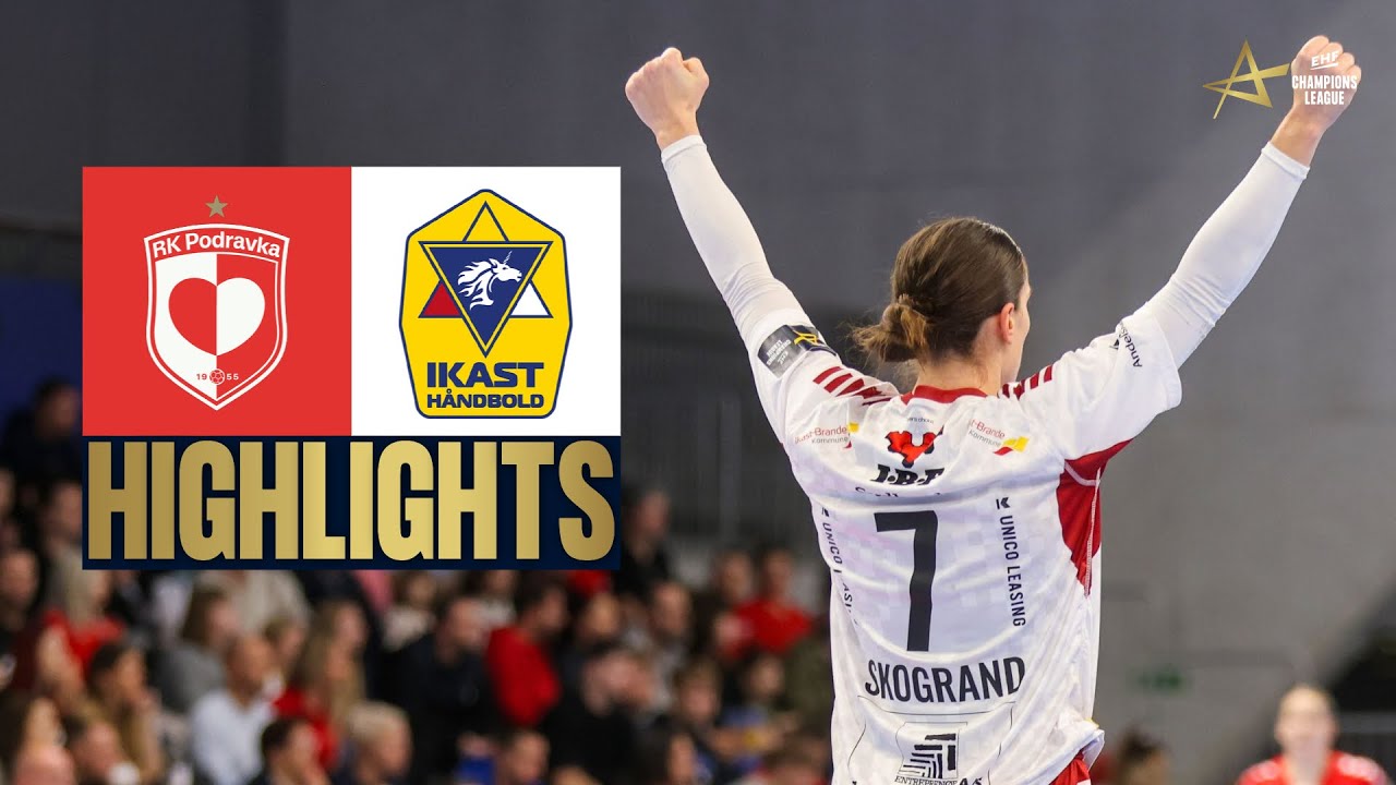 HC Podravka 🆚 Ikast H&aring;ndbold | HIGHLIGHTS | EHF Champions League Women 2025/26